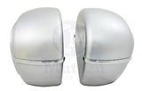 Universal MU Hard Saddlebags - Silver