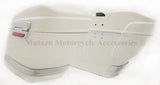 Universal HL Hard Saddlebags - White