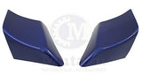 Mutazu Custom Cobalt Blue Stretched Side Covers For Harley Touring Models