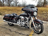 Vivid Black Chin Spoiler Scoop for Harley Touring