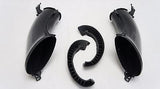 Mutazu ABS Ram Air Intake Tube Ducts Duct set For Yamaha R1 2007 2008