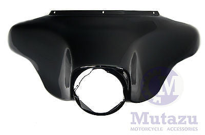 Vivid Black Outer Batwing Fairing for Harley Electra Street Ultra Glide 97-13