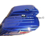 Universal HL Hard Saddlebags - Cobalt Blue