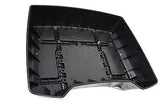 Vivid Black Chopped Base ONLY Harley HD Tour Pak Trunk Pack Touring