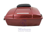 Mutazu Fire Red Razor Tour Pak Harley Davidson Touring w/ Premium latches hinges