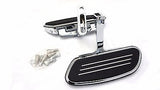 Streamliner Style Chrome Passenger Floor Boards for Harley Touring 1993-2018