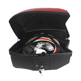 Large Mutazu Universal Detachable Hard Saddlebags in Vivid Black