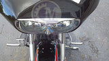 Vivid Black Bad Boy Bezel for Harley Road Glide