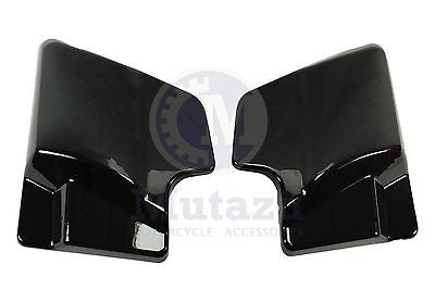 Mutazu Black Side Covers for Harley Touring Road King Street Electra Glide 09-16