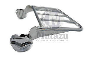 Mutazu Two Up Luggage Rack for Harley Touring Detachable Sissy Bar 97-08 FLT FLH