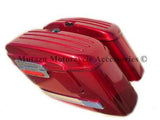 Universal HL Hard Saddlebags - Burgundy Red