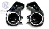 Speaker Pods Lower Vented Fairings Set fit Harley HD Touring models Black,type B