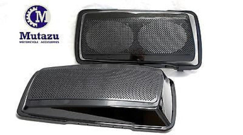 Fat Ass Dual 6x9 Speaker Lids for Mutazu FAT saddlebags (1994-2013