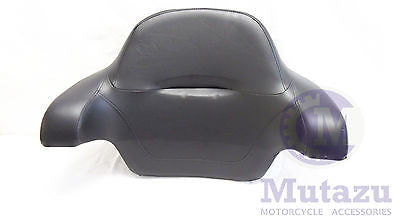 Mutazu King Tour Pak Wrap Around Backrest for Harley Touring 2014 & Up FLH FLT