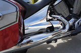 Mutazu Chrome Side Cover Covers fit Victory Cross Country Road. Made with ABS, Sold in pair