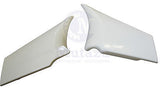 Raw White ABS Side Covers for Victory Cross Country Road