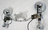 Custom fit Full Size Chrome Metal light bar fit Honda ACE 750 VT750