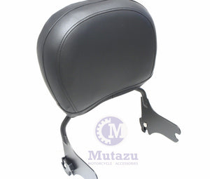 Black Detachable Backrest Sissy Bar for 97-08 Harley Davidson® Touring FLH FLT