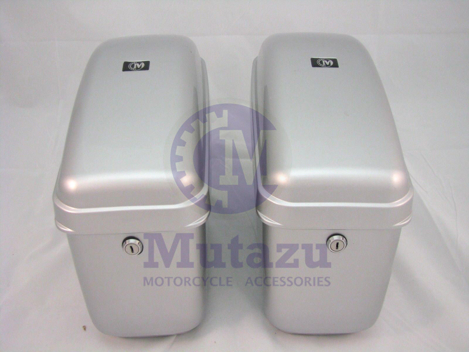 箱馬 Universal GA Hard Saddlebags - Silver – Mutazu Inc.