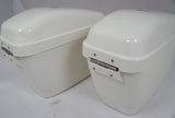 Universal GA Hard Saddlebags - Gloss White