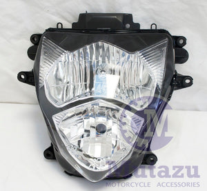Mutazu Premium Headlight Light Assembly for Suzuki GSXR 600 750 fits 2011- 2013