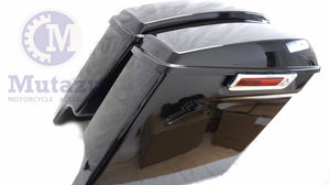Mutazu Stretched 4.5" Extended Bags for Harley Touring Saddlebags 2014 2015 2016