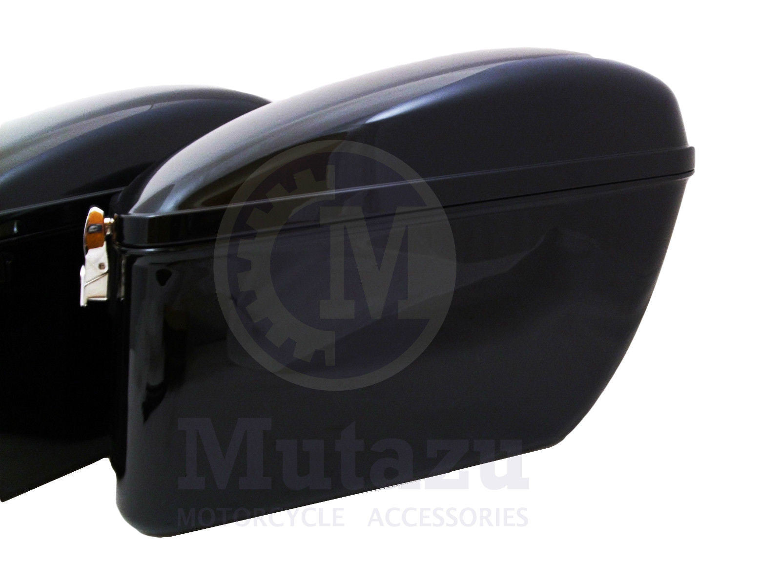 Universal LW Hard Saddlebags - Gloss Black – Mutazu Inc.