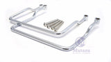 Mutazu Soft Saddlebag Bag Supports Set Brackets for Harley 1991-2014 Dyna FXD