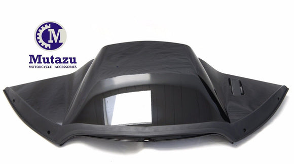 Mutazu Black Top Air Duct Piece Cover Fairing for Harley Road Glide 2015-UP