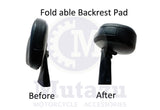 Mutazu Adjustable Foldable Driver Backrest for HONDA shadow ACE 1100 VT 1100 (DH3)