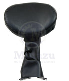 Mutazu Aftermarket Adjustable Rider Driver Backrest for Harley Touring  97-2013