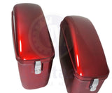 Universal LW Hard Saddlebag - Burgundy Red