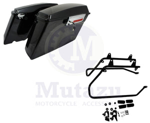 Harley STYLE Saddlebags & Softail Conversion Brackets for Harley
