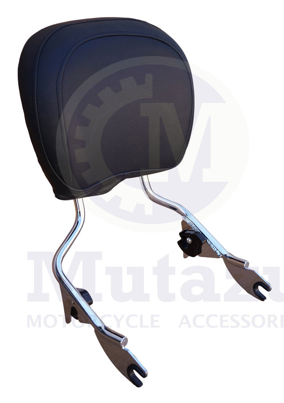 Detachable Chrome Sissy Bar for 2009 -up Harley Touring