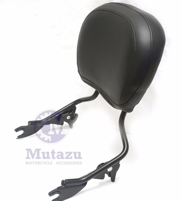 Detachable Black Sissy Bar for 2009 -up Harley Touring