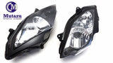 Mutazu Premium Quality Headlight assembly for Honda VFR800 VFR 800 2002-2012