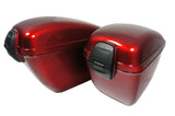 Universal LW Hard Saddlebag - Burgundy Red