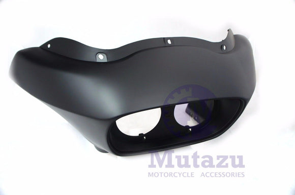 Mutazu Matte Black Denim ABS Injection Outer Fairing for Harley Road Glide FLTR