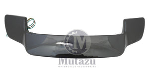 Mutazu Black Pearl Tour Pak LED Spoiler for Harley King Chopped Razor Paks 93-13