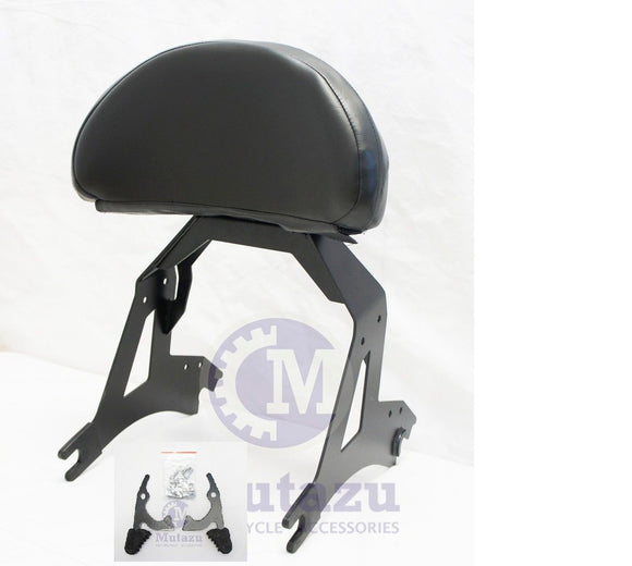 Mutazu Detachable Black Backrest Sissy Bar for Victory Cross Country Road