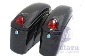 Universal FY Hard Saddlebags - Gloss Black