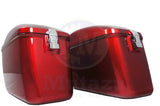 Universal LW Hard Saddlebag - Burgundy Red