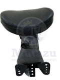 Mutazu Aftermarket Adjustable Rider Driver Backrest for Harley Touring  97-2013