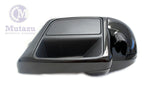 Vivid Black Lower Vented Fairing 6.5" Speaker Box Pod for 2014-up Harley Touring