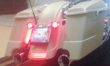 Non Tapered 4" Saddlebag Extension for 2014 & Up Harley Hard Bags
