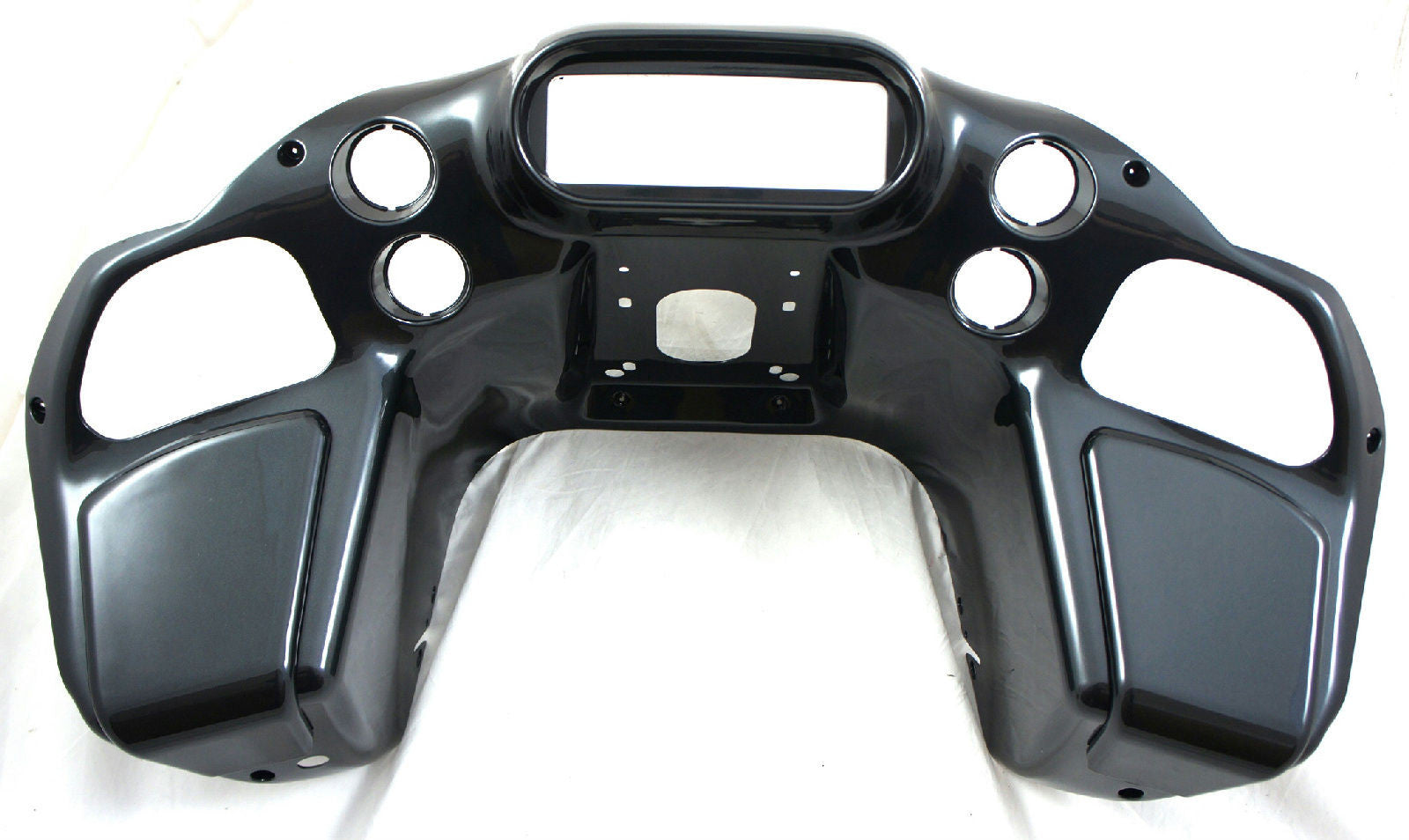 立体・オブジェ Rave Mutazu Black Pearl Inner Front Fairing Fits 1998-2013 Harley
