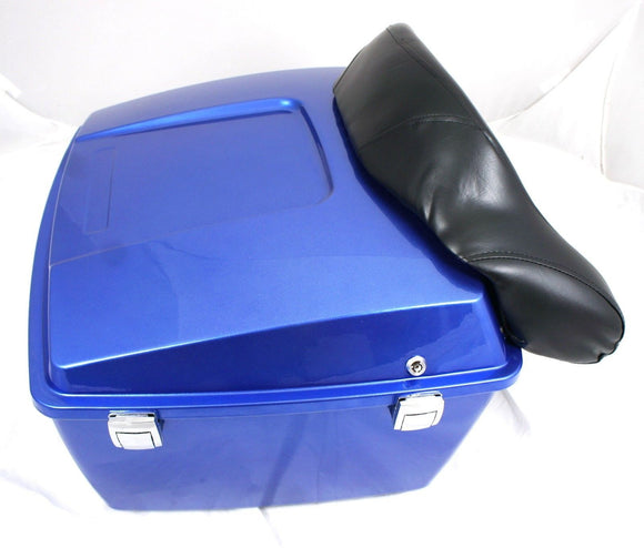 Mutazu Light Cobalt Blue King Size Tour Pak fits Harley Touring Road King Glide