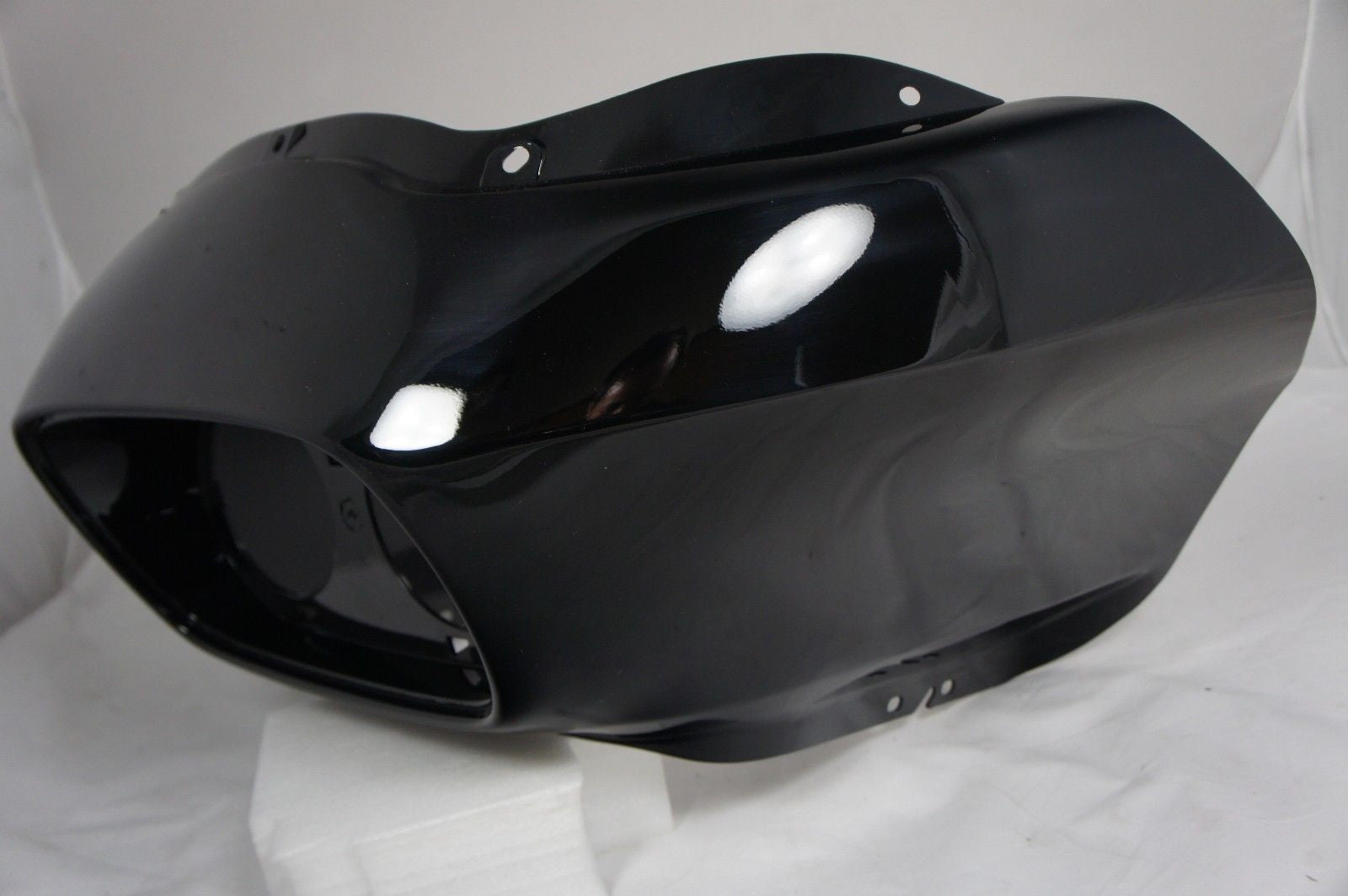 その他 rady Vivid Black ABS Injection Inner & Outer Fairing for Harley Road