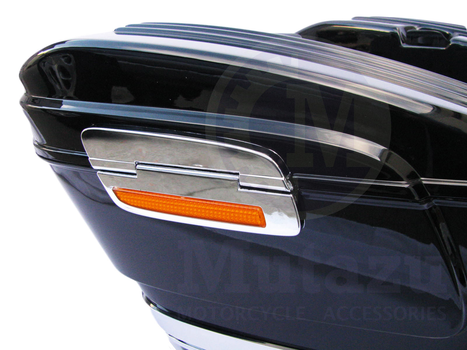 Universal HL Hard Saddlebags - Vivid Black – Mutazu Inc.