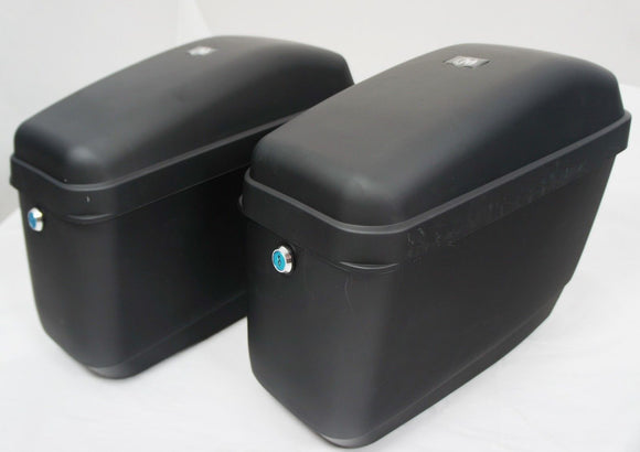 Universal GA Hard Saddlebags - Matte Black